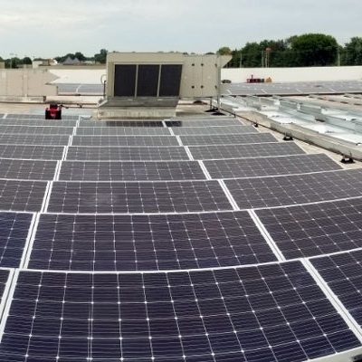 roof solar panel installation