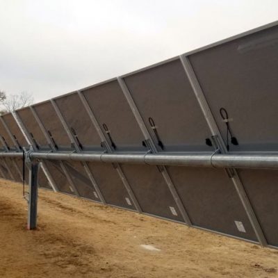 solar panel racking and posts