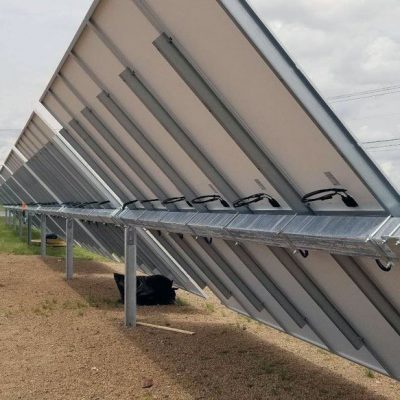solar panel racking and posts